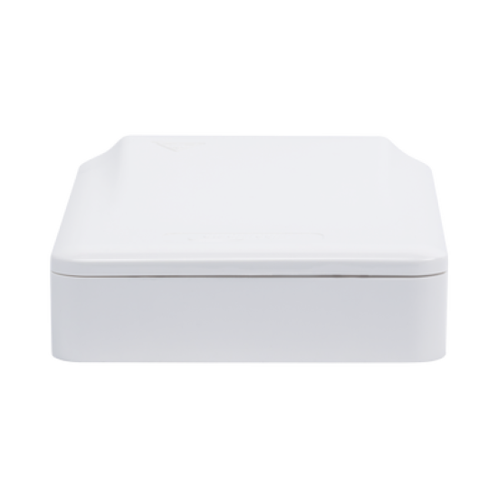 Caja Terminal de Fibra Óptica (Roseta) con 2 acopladores SC/APC, blanca