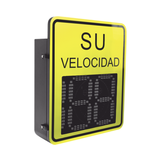 Radar Medidor de Velocidad de 3 Dígitos / Doble salida de Relevador / Tarjeta Micro SD / Puerto de red TCP IP / Detección de Exceso de Velocidad / Integración  con Cámara.