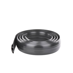 Canaleta flexible color negra de PVC auto extinguible tramo de 2.5m (9300-01254) 