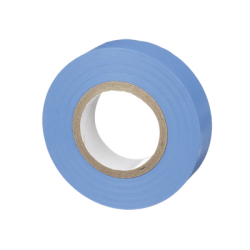 Cinta Eléctrica STRONGHOLD para Aislar, de PVC, Uso General Reparación y Mantenimiento, Grosor de 0.18mm (7 mil), Ancho de 19mm, y 20.12m de Largo, Color Azul
