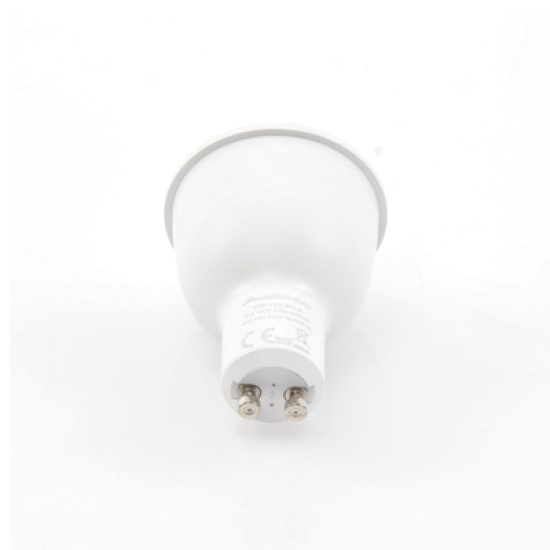 Foco tipo Gu10 inteligente con señal inalámbrica, color dual blanco y cálido, uso de App Shelly. AC 100-240V