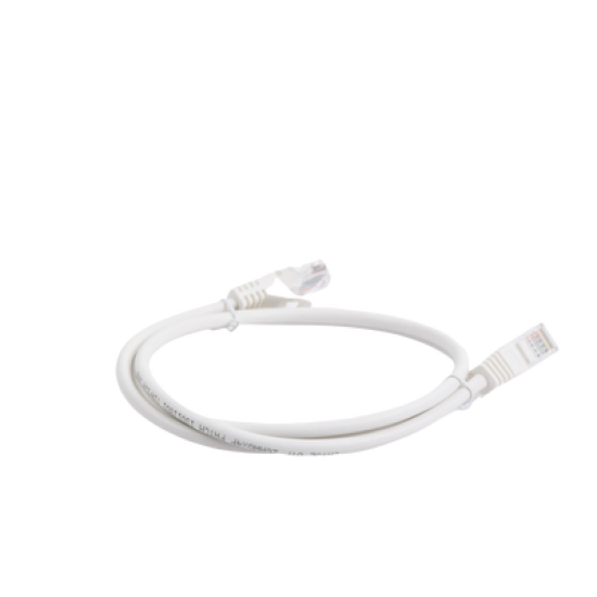 Cable de parcheo UTP Cat5e - 1 m - blanco