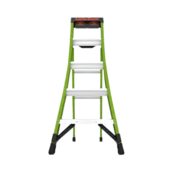 Escalera de Tijera 3 en 1 de 1.5 Metros, Fibra de Vidrio (SKU13906-001). Hecha en E.U.A. (Versión 2.0)