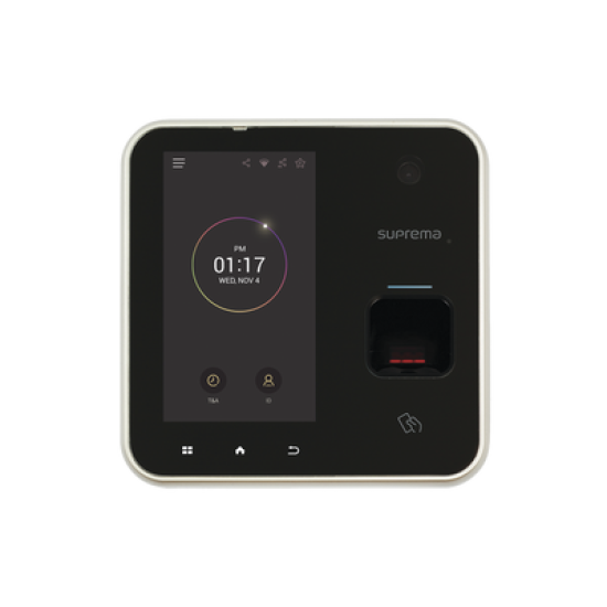 BioStation A2, Lector de Huella con Teclado Touch, Pantalla LCD 5