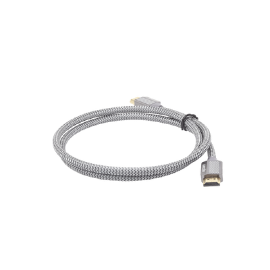 Cable HDMI de Alta Resolución en 8K  / Versión 2.1 / 1 Metro de Longitud / Recomendado para Audio eARC / Dolby Atmos