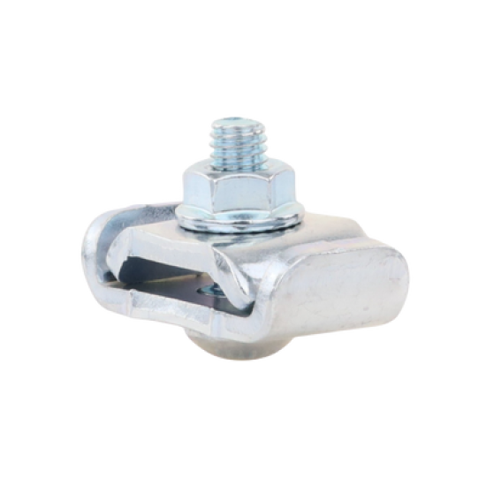 Kit 1 para unir tramos de charolas, con acabado Electro Zinc