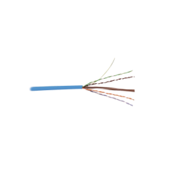 Bobina de Cable UTP Reelex, de 4 pares, Alto Desempeño en Cat6 (350 MHz), PVC (CM), Color Azul, 24 AWG, 305m