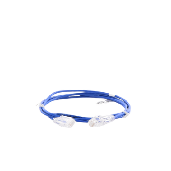 Cable de Parcheo Slim UTP Cat6 - 1.5 m Azul Diámetro Reducido (28 AWG)