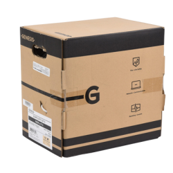 Bobina de Cable de 305 Metros UTP Cat6 Riser / Color Blanco / UL, CMR, Probado a 350 Mhz / Para Aplicaciones de CCTV, Redes de datos, IP megapixel, Control RS485