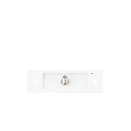 Adaptador de cable coaxial, de pared para cable de TV.