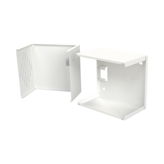 Gabinete para Resguardo de Sirena de 30 W (SF581A o SF581L No incluida), Preparación para Tamper (No incluido). 