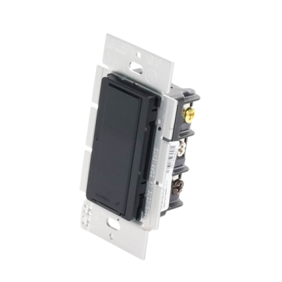 (RadioRA2) Interruptor Inteligente On/Off, requiere cable neutro. 8A, /120V, compatible con RA2Select y RR3