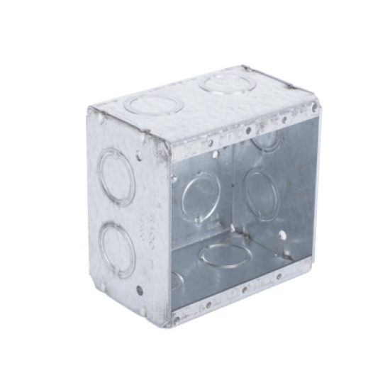 Caja Multigang de 2 Gangs/ Profundidad de 2-1/2