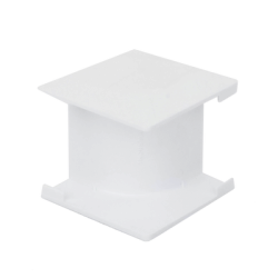 Esquinero interior blanco de PVC auto extinguible, para canaleta PT48 (6120-01002