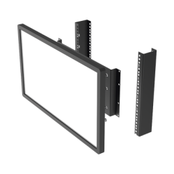 Montaje para Monitor VESA 75x75 hasta 200x200. Compatible con rack 19
