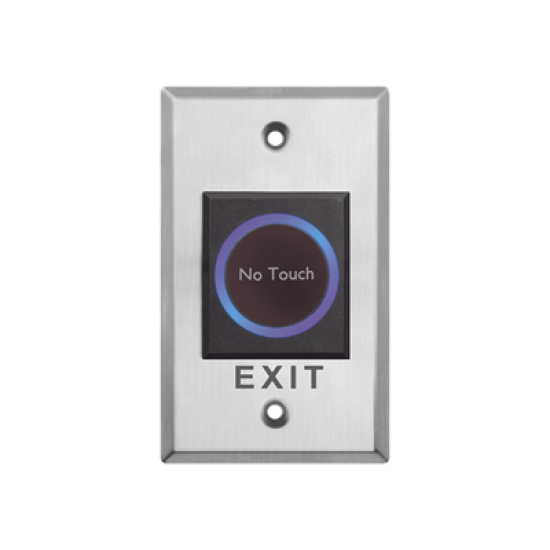 Botón Sin Contacto / Indicador LED / NO / NC / Interior / Acero Inoxidable