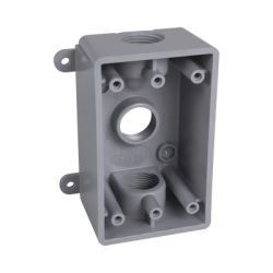 Caja Impermeable de 1 Gang / Profundidad de 2