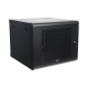 Gabinete de Pared con Puerta Perforada, 635mm de Profundidad, 9U Rack de 19'', Acero Reforzado