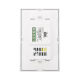 (ZWAVE) Interruptor On/Off panel táctil touch inalámbrico Zwave Plus 2 botones. Compatible con Hubitat HC8, Álula  M2M, otro 