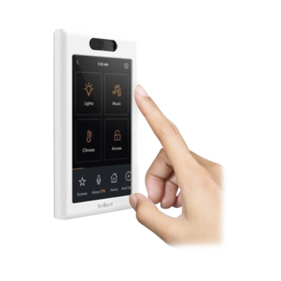 Control de iluminación touch desde su pantalla en pared