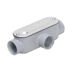 Caja Condulet tipo T de 1/2