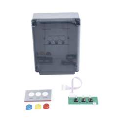 Refacción para barreras XBS y XBF AccessPRO Industrial / Caja de plástico con botonera para cuadro de mando