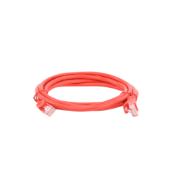 Cable de Parcheo UTP Cat5e - 2.0m. - Rojo