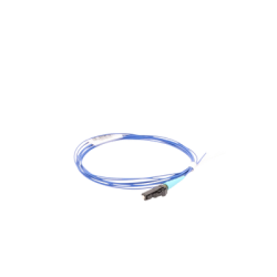 Pigtail de Fibra Óptica LC Simplex, Multimodo OM3 50/125, 900um, Color Aqua, 2 Metros