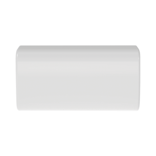 Unión recta, para uso con canaleta LD5, material ABS, Color Blanco