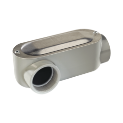Caja oval roscada tipo LR de 1 1/4