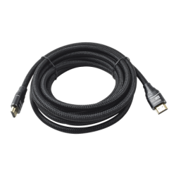 Cable HDMI Ultra-Resistente Redondo de 5m (16.4 ft) Optimizado para Resolución 4K ULTRA HD 
