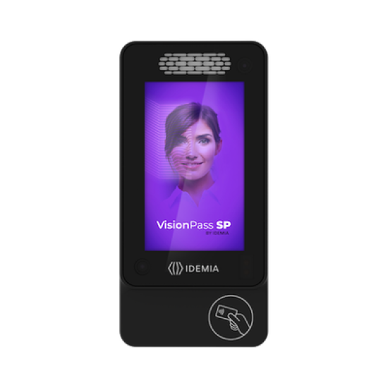Lector facial Vision Pass SP MDI  con lector Iclass,  IP65