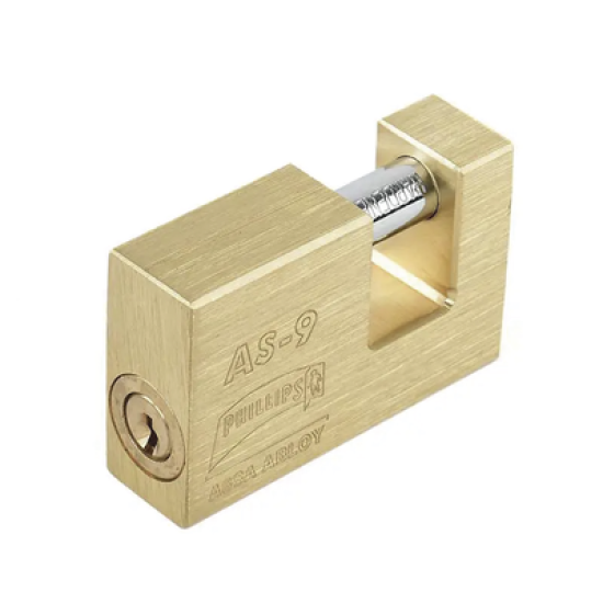 Candado para Cortina  #9 / Opera con 11 pernos de combinación / Alta seguridad.