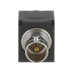 Módulo Acoplador Coaxial Tipo BNC, Mini-Com, de 75 Ohms, Color Negro