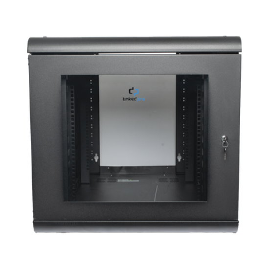 Gabinete de Pared 12U de 1027 mm de Profundidad: Máxima Profundidad y Protección en Acero Reforzado, Ideal para UPS y Servidores de 19