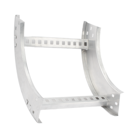 Curva Vertical Interior de Aluminio de 90° Perfil Z / Peralte 3 1/4