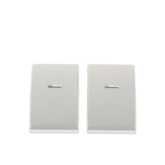 Altavoz de Montaje en Superficie de 2 vias | Woofer 5.25'' | Tweeter 1'' | Media Intemperie| 6 ohms | Par | Color Blanco