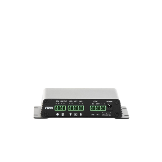 Gateway para Voceo, Paging y Video / Soporte 1 Cámara / Amplificador integrado de hasta 30 W