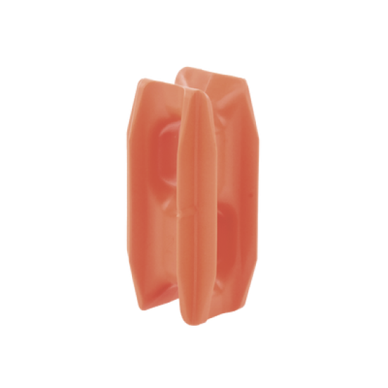 Aislador de color Naranja para postes de esquina de alta Resistencia con Anti UV de uso en cercos eléctricos