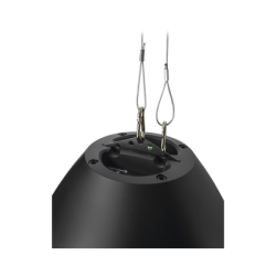 Altavoz colgante | 8 in | 70v /100v | 8 Ohms | 125 Watts | Negro