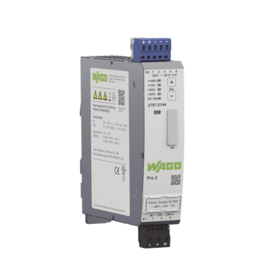 Fuente de alimentación; Pro 2; monofásico; Tensión de salida 24V DC; Corriente de salida 5A; TopBoost + PowerBoost; capacidad de comunicación