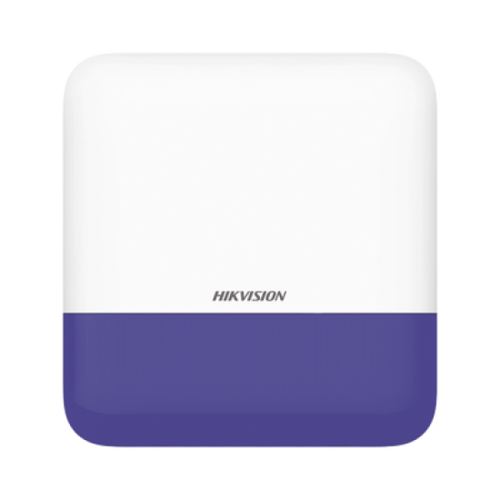 (AX PRO) Sirena Inalámbrica con Estrobo Azul para Exterior IP65 / 110 dB