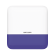 (AX PRO) Sirena Inalámbrica con Estrobo Azul para Exterior IP65 / 110 dB