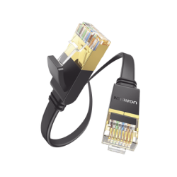 Cable Ethernet Plano Cat7 U/FTP 10 Gigabit 600MHz 1m
