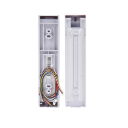 Sensor de Movimiento / Tipo Cortina / Ajuste de detección 2m o 5m / 100% Exterior / Inalambrico (Alimentación)/Compatible con cualquier panel de alarma / Proteja fachadas, puertas, ventanas, balcones y mas!