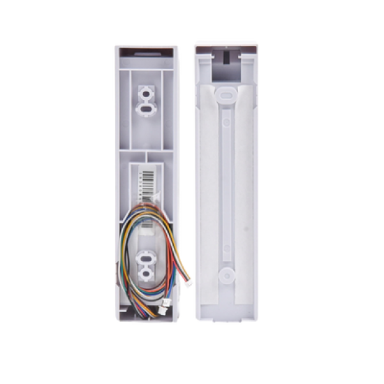 Sensor de Movimiento / Tipo Cortina / Ajuste de detección 2m o 5m / 100% Exterior / Inalambrico (Alimentación)/Compatible con cualquier panel de alarma / Proteja fachadas, puertas, ventanas, balcones y mas!