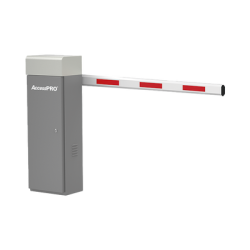 Kit de Barrera Vehicular Brushless y Brazo Telescópico de hasta 6 Metros / Tiempo de Apertura Configurable de 3 a 6 Segundos / Sentido de la Barrera Ajustable en Sitio 