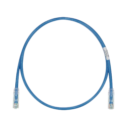 Cable de Parcheo TX6, UTP Cat6, 24 AWG, CM, Color Azul, 15ft