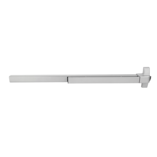 Barra para puertas de emergencia y servicio / Tipo TAMPA /1 punto / UL® / 1,040 mm de largo
