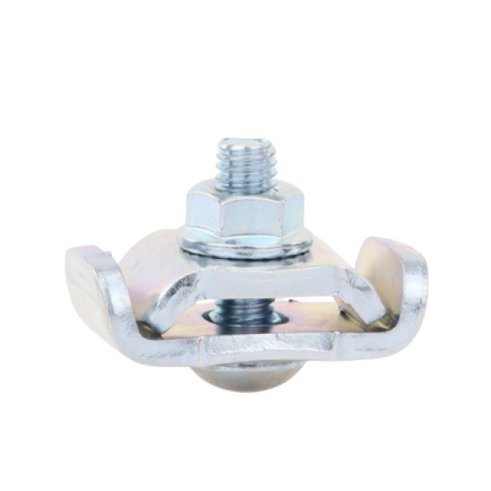 Kit 1 para unir tramos de charolas, con acabado Electro Zinc